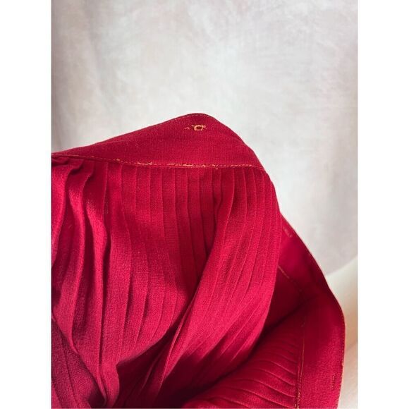 Vintage 1940s Wool Pleated Skirt - Picture 5 of 8